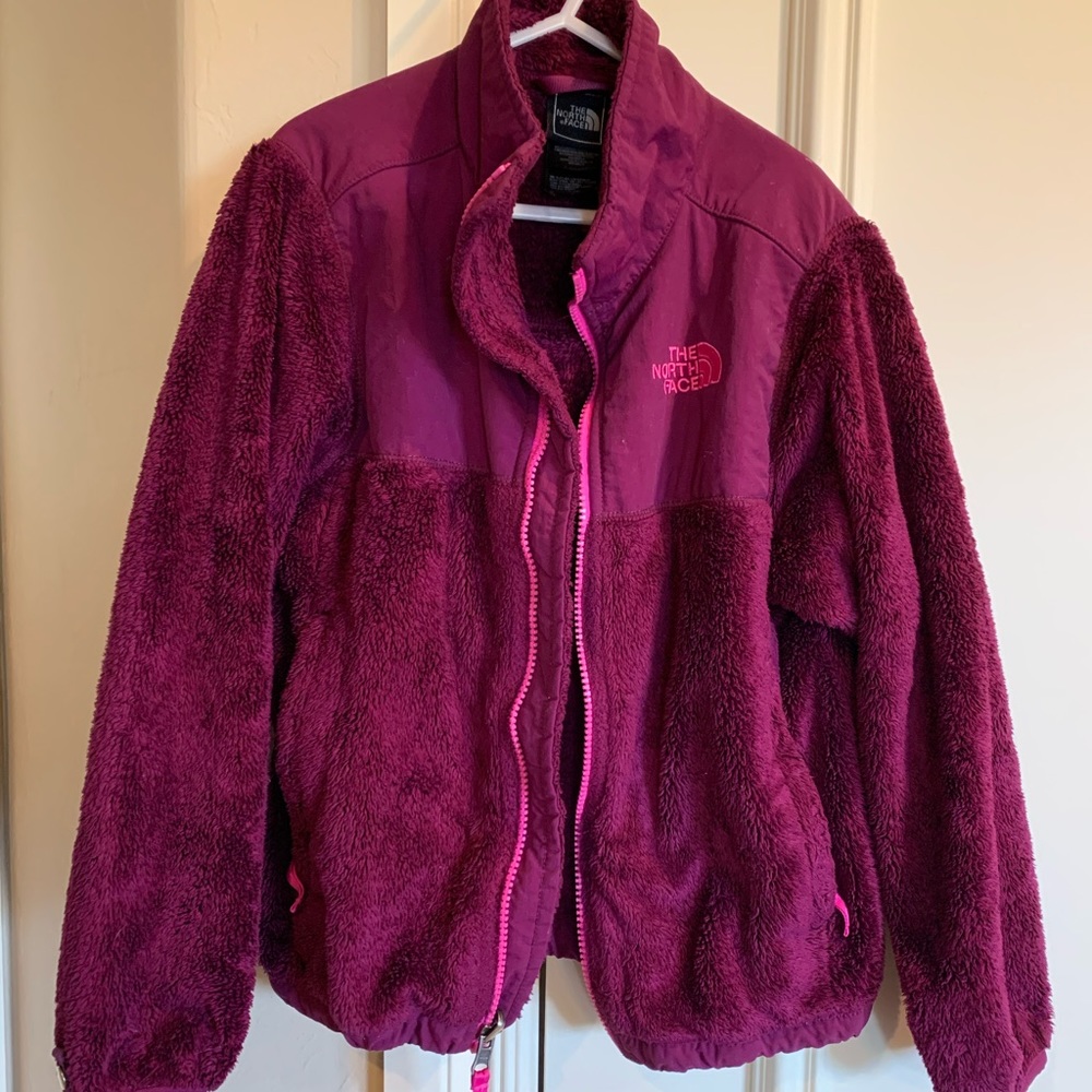 Girls the North Face fleece jacket